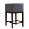 Manhattan Comfort Kingsley Counter Stool in Grey and Dark Walnut CS005-GY - alternate 4